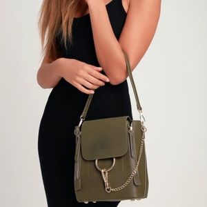 Sidewalk Stunner Olive Green Backpack